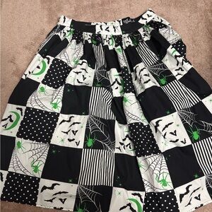 Hell Bunny Halloween Skirt